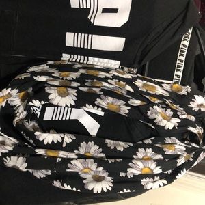 Sunflower infinity scarf